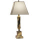 Ellie 30 inch 150.00 watt Burnished Brass Table Lamp Portable Light